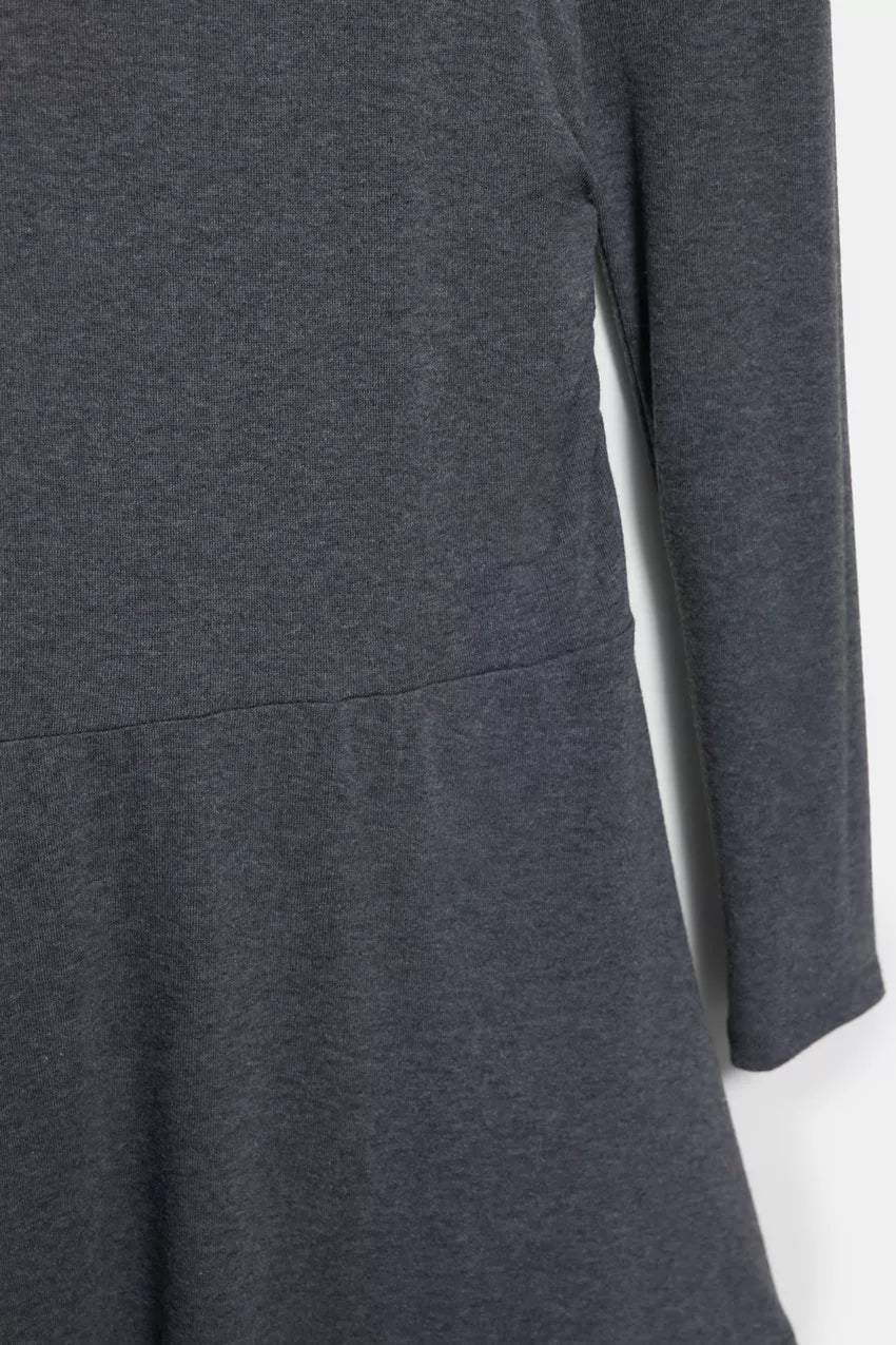 Soft textured short dress